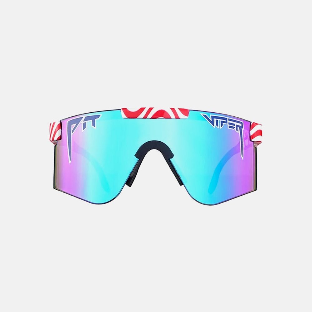 PIT VIPER Polarized Sports Sunglasses with Accessories (PINK/ WHITE/ BLACK) NEW
